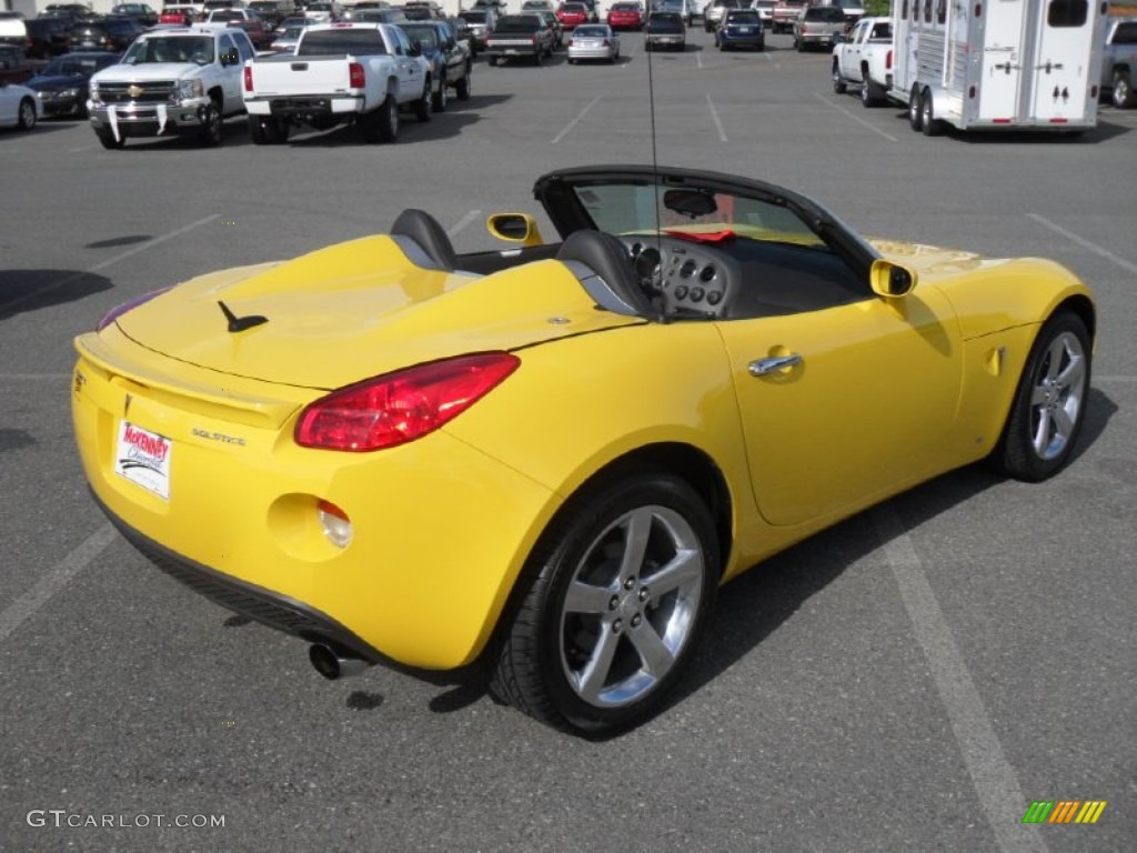 Mean Yellow 2007 Pontiac Solstice Roadster Exterior Photo #54840601
