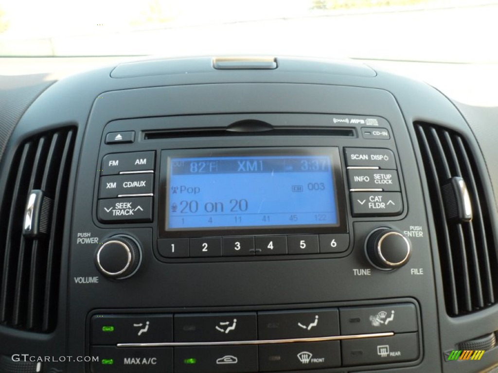 2012 Elantra GLS Touring - Black Noir Pearl / Beige photo #27