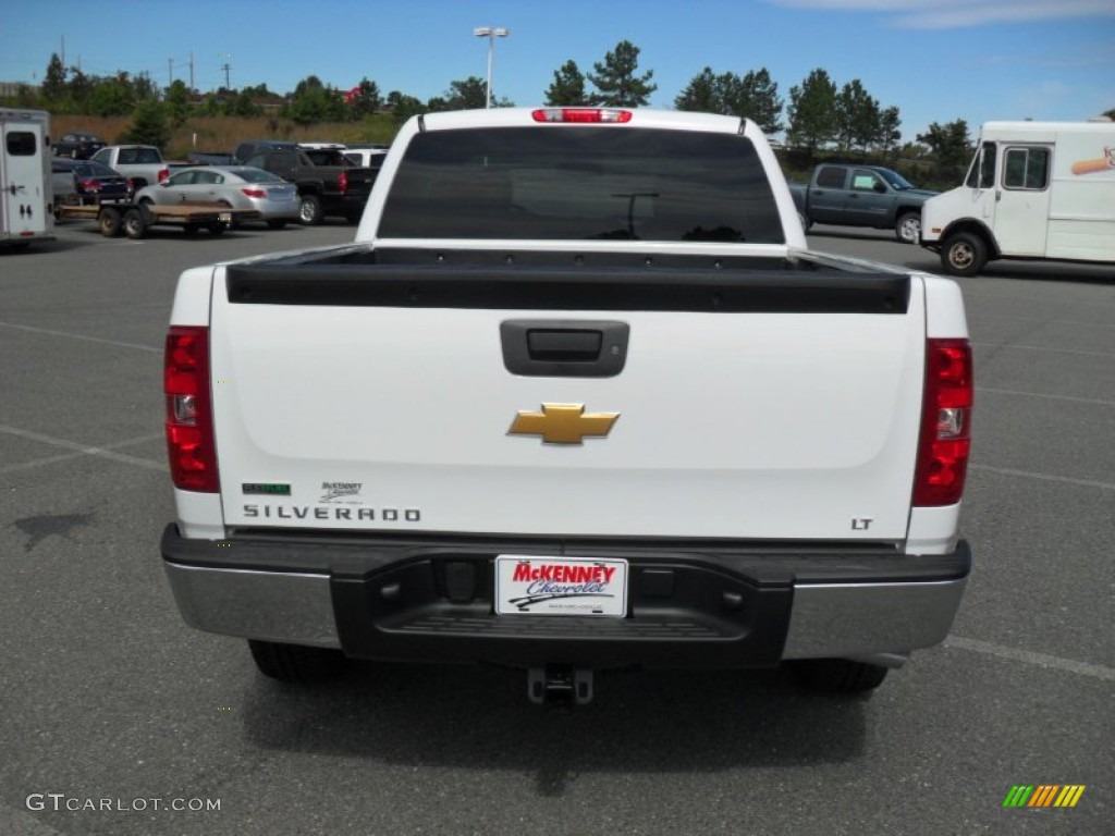 2012 Silverado 1500 LT Extended Cab - Summit White / Ebony photo #3