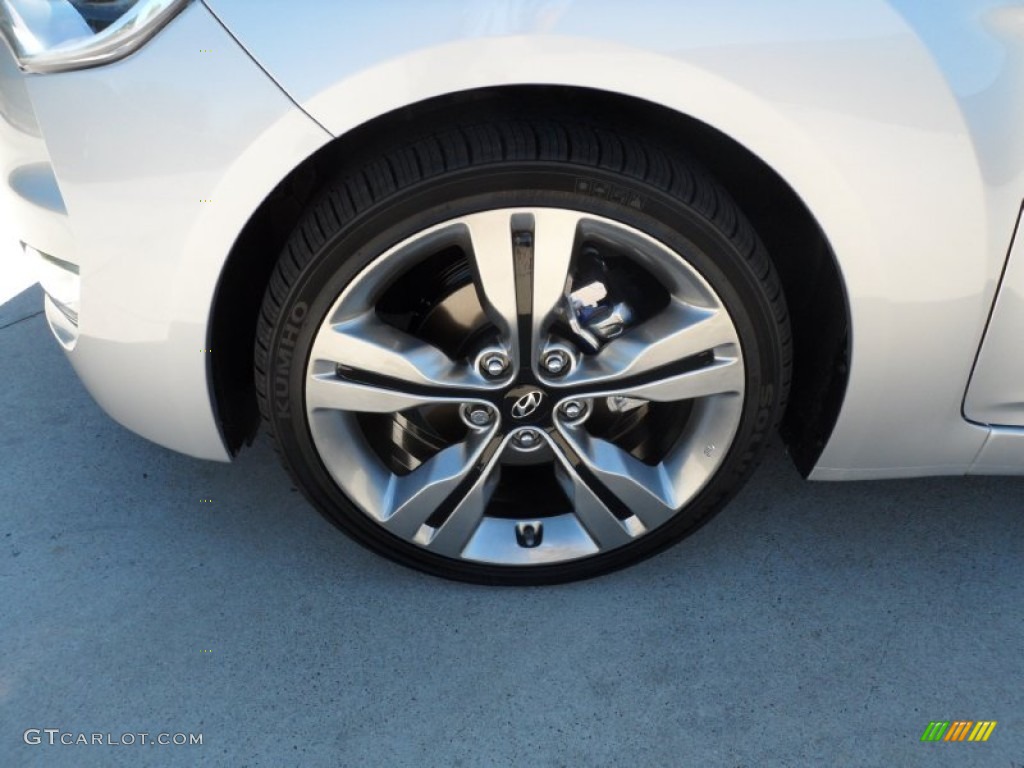 2012 Hyundai Veloster Standard Veloster Model Wheel Photo #54841294
