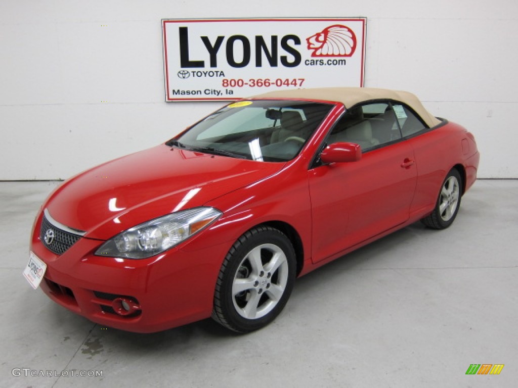 Absolutely Red Toyota Solara