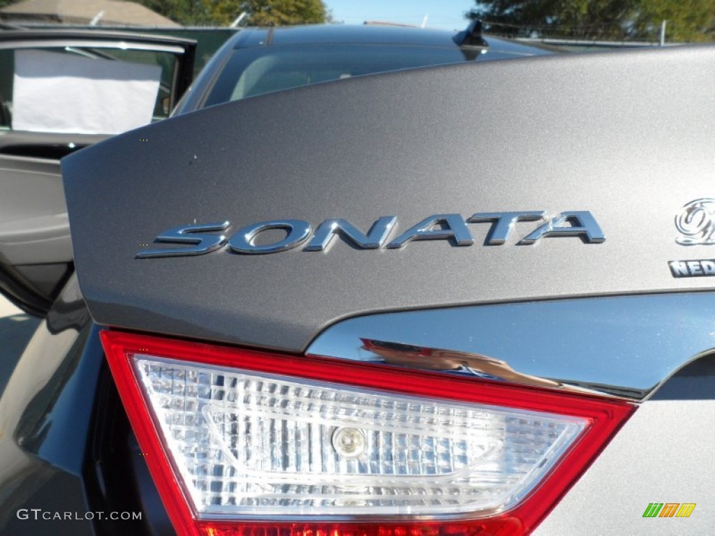 2012 Sonata Limited - Harbor Gray Metallic / Gray photo #15