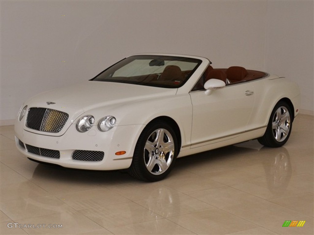 Glacier White 2007 Bentley Continental GTC Standard Continental GTC Model Exterior Photo #54842094