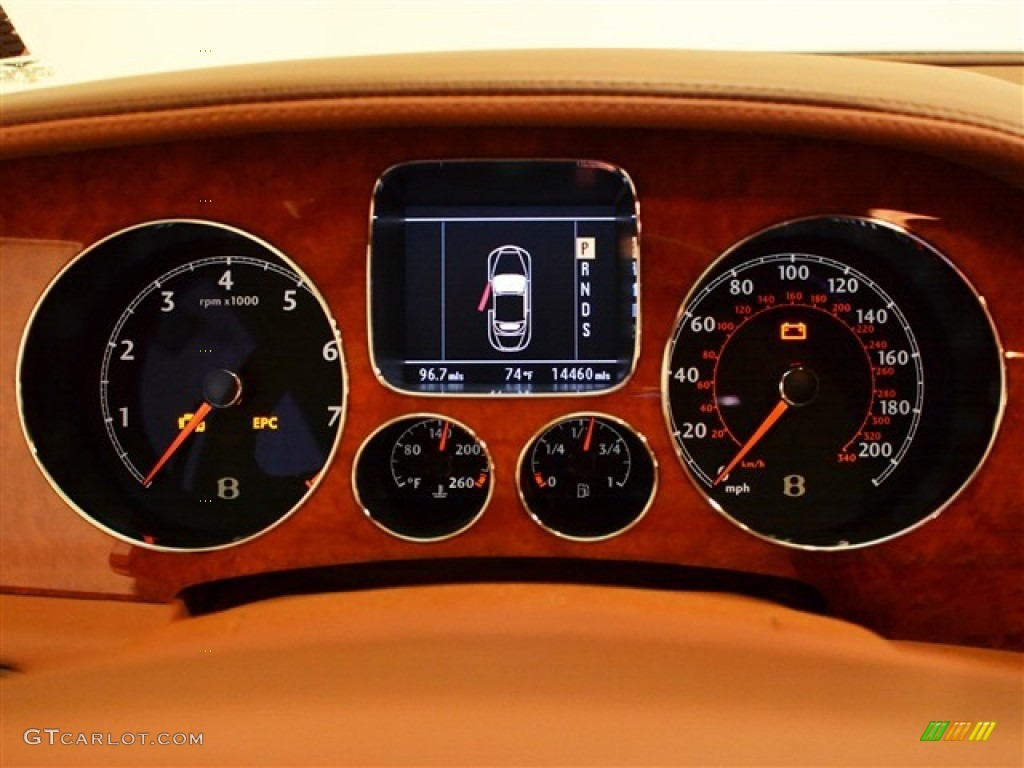 2007 Bentley Continental GTC Standard Continental GTC Model Gauges Photo #54842251