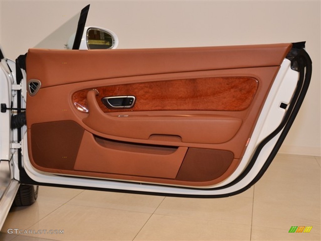2007 Bentley Continental GTC Standard Continental GTC Model Saddle/Cognac Door Panel Photo #54842314