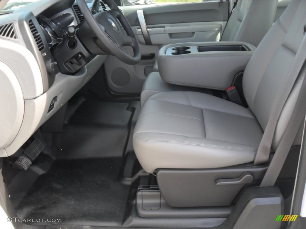Dark Titanium Interior 2011 Chevrolet Silverado 2500HD LS Extended Cab Photo #54842401