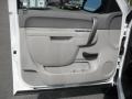 Dark Titanium 2011 Chevrolet Silverado 2500HD LS Extended Cab Door Panel