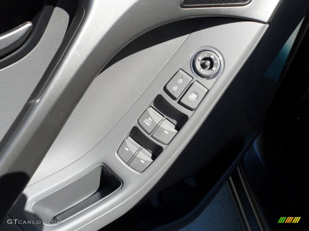 2012 Elantra GLS - Harbor Gray Metallic / Gray photo #26