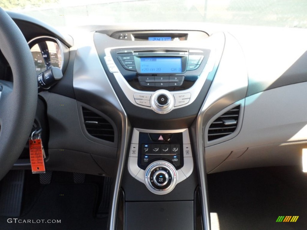 2012 Elantra GLS - Harbor Gray Metallic / Gray photo #30