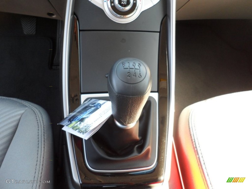 2012 Elantra GLS - Harbor Gray Metallic / Gray photo #33