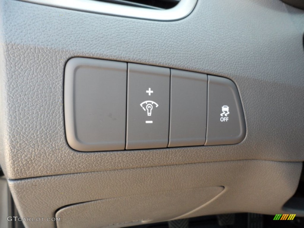 2012 Elantra GLS - Harbor Gray Metallic / Gray photo #36