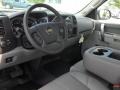 2011 Chevrolet Silverado 2500HD Dark Titanium Interior Prime Interior Photo