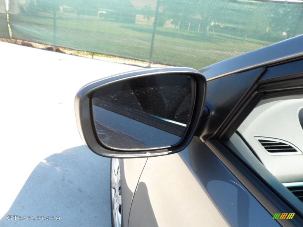 2012 Elantra GLS - Harbor Gray Metallic / Gray photo #13
