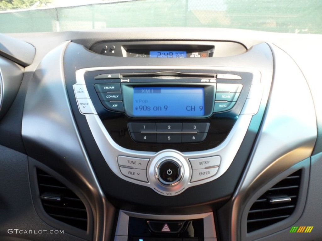 2012 Elantra GLS - Harbor Gray Metallic / Gray photo #27