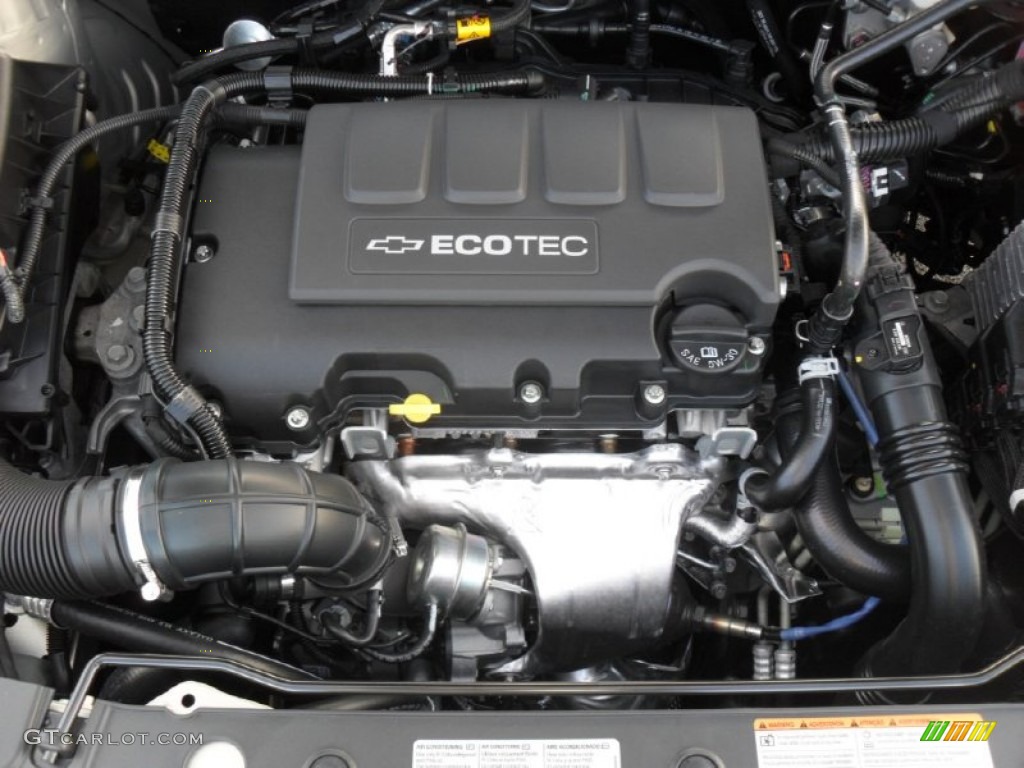 2012 Chevrolet Cruze LT/RS 1.4 Liter DI Turbocharged DOHC 16-Valve VVT 4 Cylinder Engine Photo #54842650