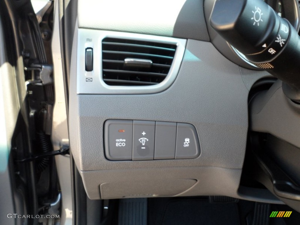 2012 Elantra GLS - Harbor Gray Metallic / Gray photo #32