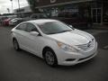 Porcelain White Pearl 2011 Hyundai Sonata GLS