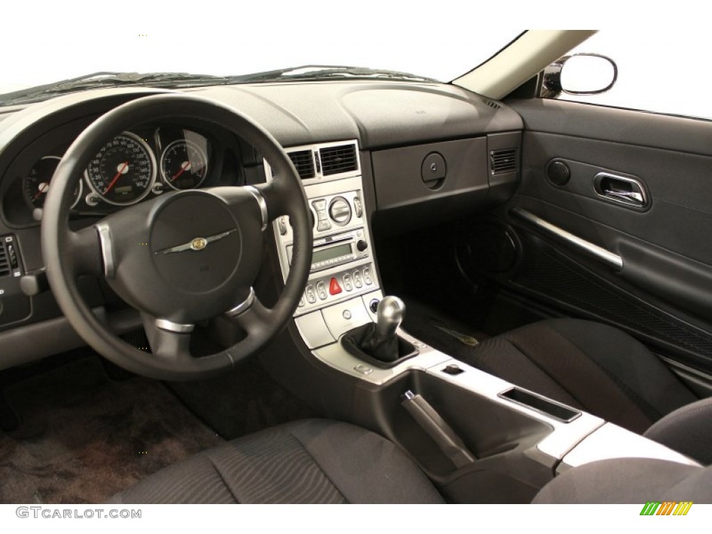 Dark Slate Gray Interior 2006 Chrysler Crossfire Coupe Photo #54844207