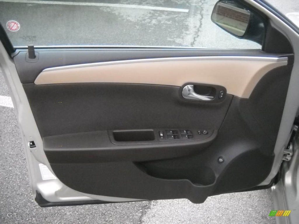 2011 Chevrolet Malibu LS Cocoa/Cashmere Door Panel Photo #54844369
