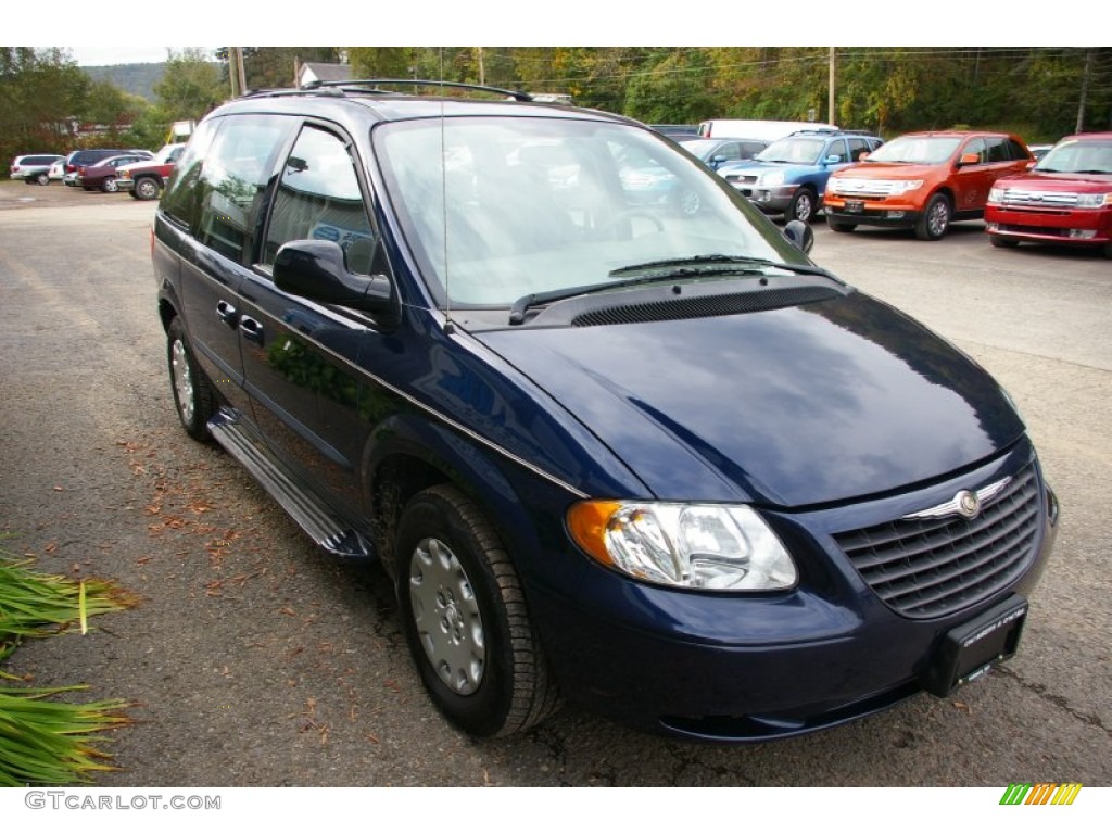 Midnight Blue Pearl 2003 Chrysler Voyager LX Exterior Photo #54845146