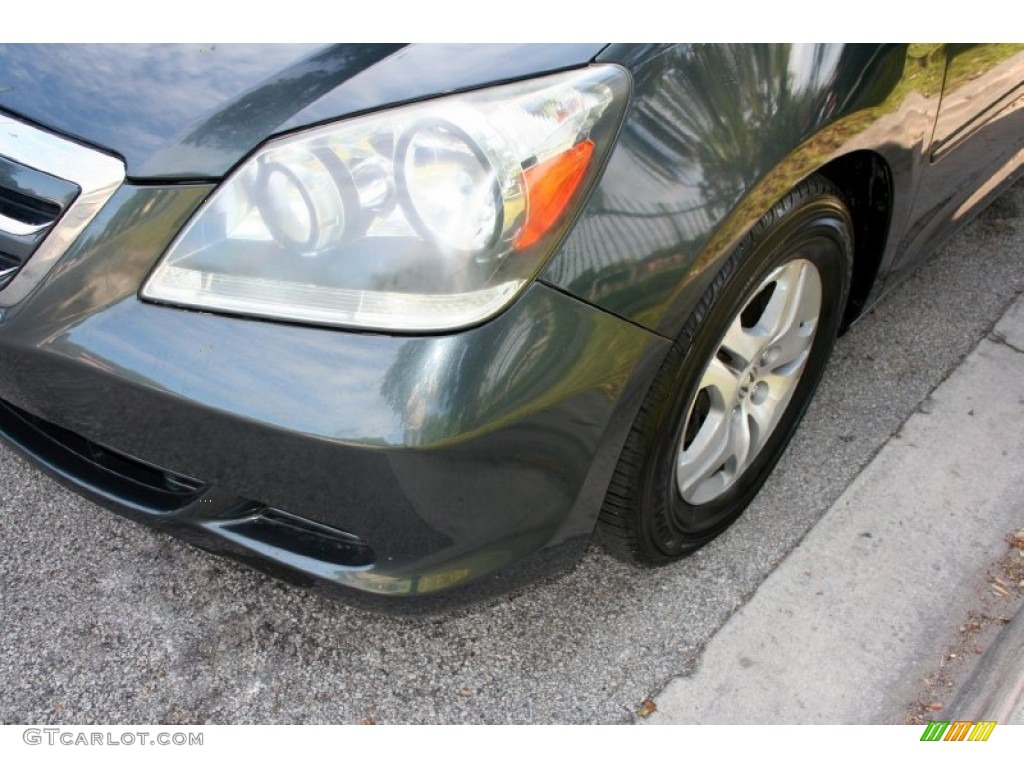 2005 Odyssey EX-L - Slate Green Metallic / Gray photo #20