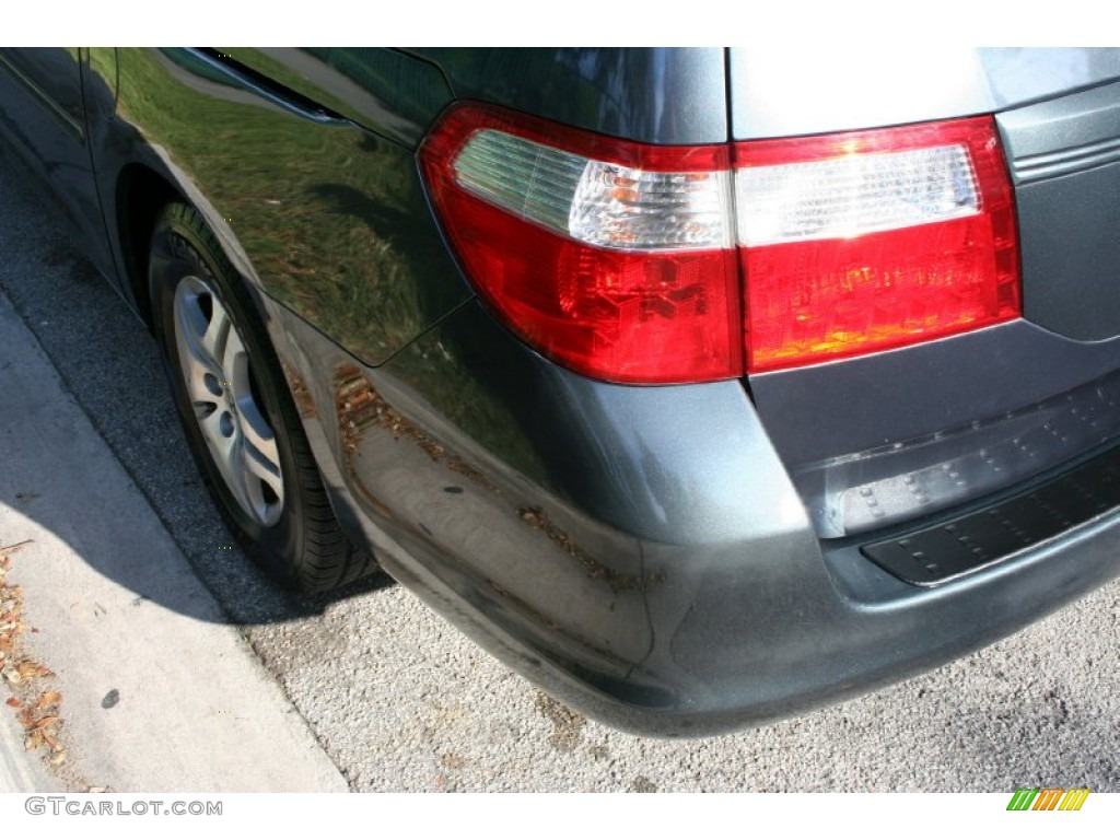 2005 Odyssey EX-L - Slate Green Metallic / Gray photo #21