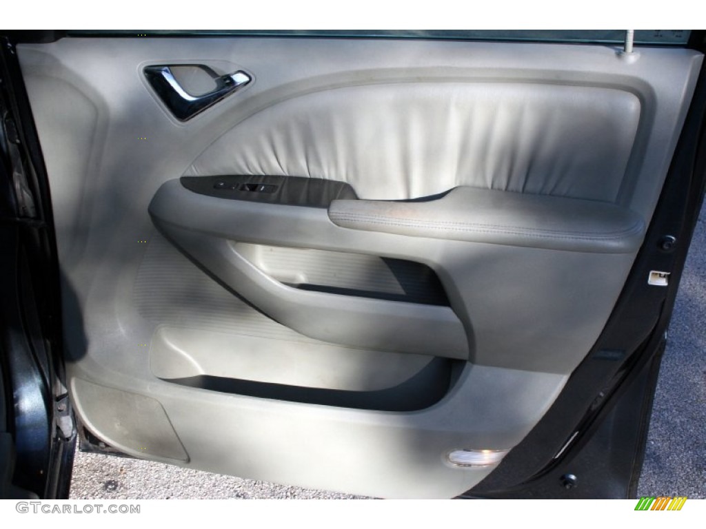 2005 Odyssey EX-L - Slate Green Metallic / Gray photo #30