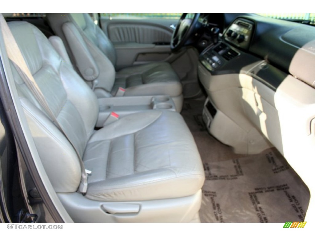 2005 Odyssey EX-L - Slate Green Metallic / Gray photo #40