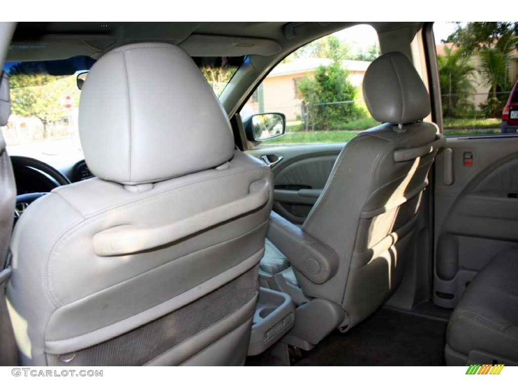 2005 Odyssey EX-L - Slate Green Metallic / Gray photo #41