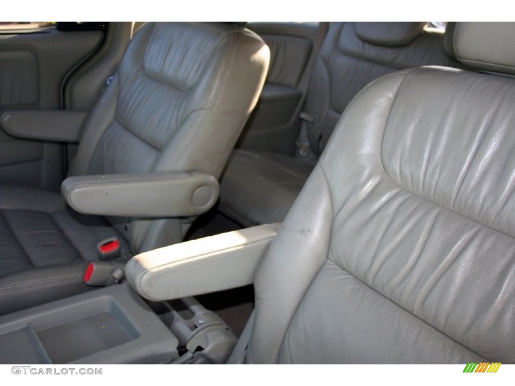 2005 Odyssey EX-L - Slate Green Metallic / Gray photo #51