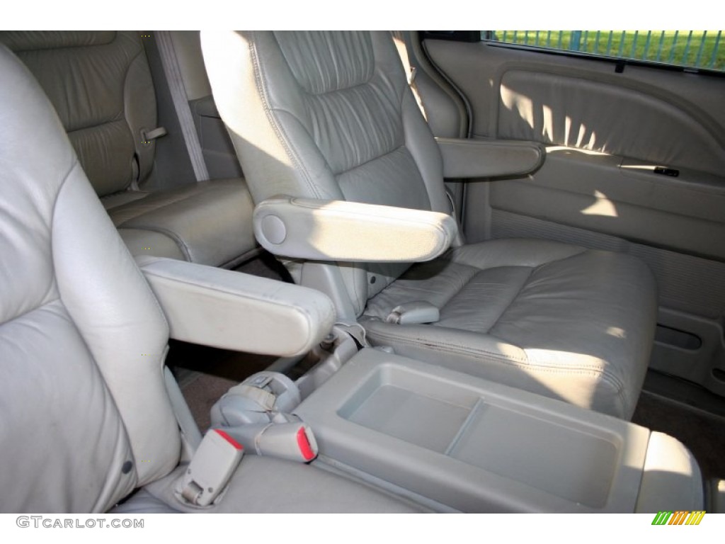 2005 Odyssey EX-L - Slate Green Metallic / Gray photo #52