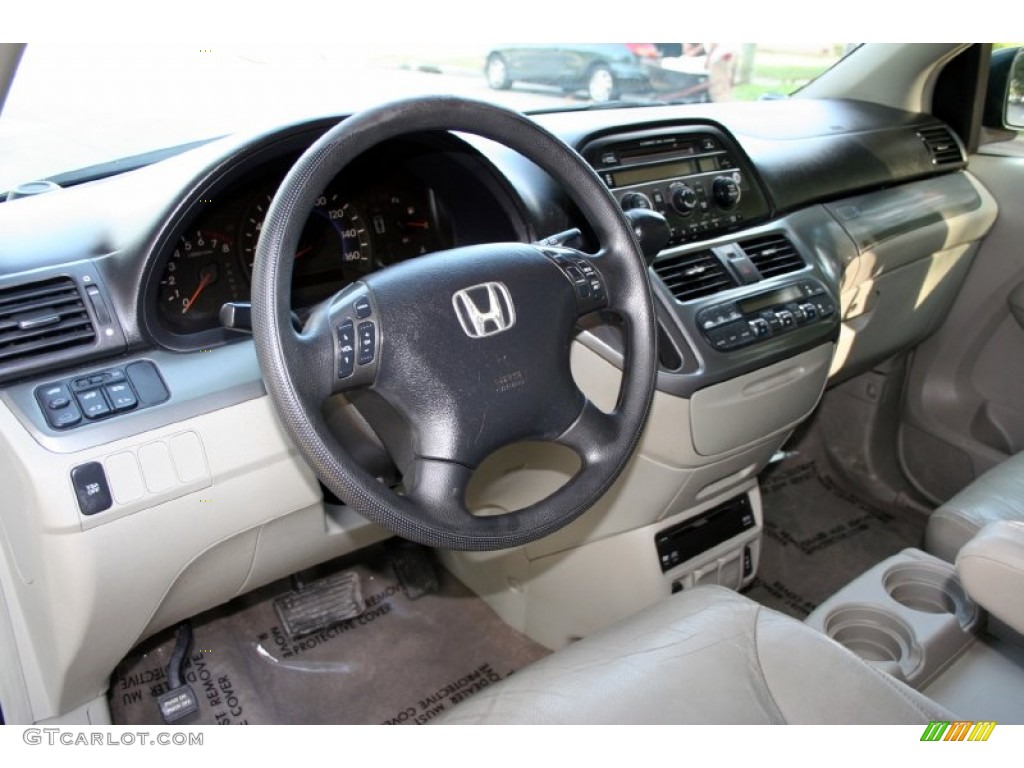 2005 Odyssey EX-L - Slate Green Metallic / Gray photo #63