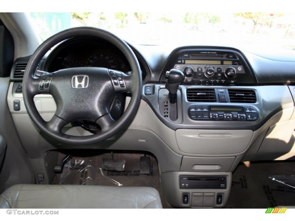 2005 Odyssey EX-L - Slate Green Metallic / Gray photo #67