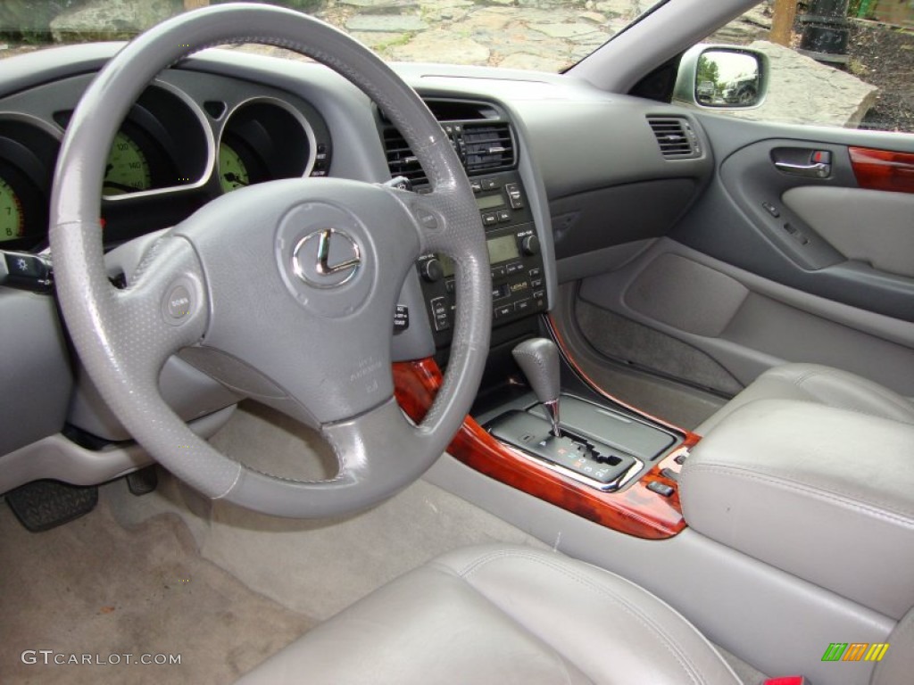 Light Charcoal Interior 2004 Lexus GS 300 Photo #54846058