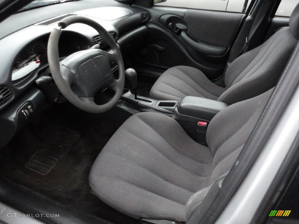 Graphite Interior 2002 Pontiac Sunfire SE Sedan Photo #54847210