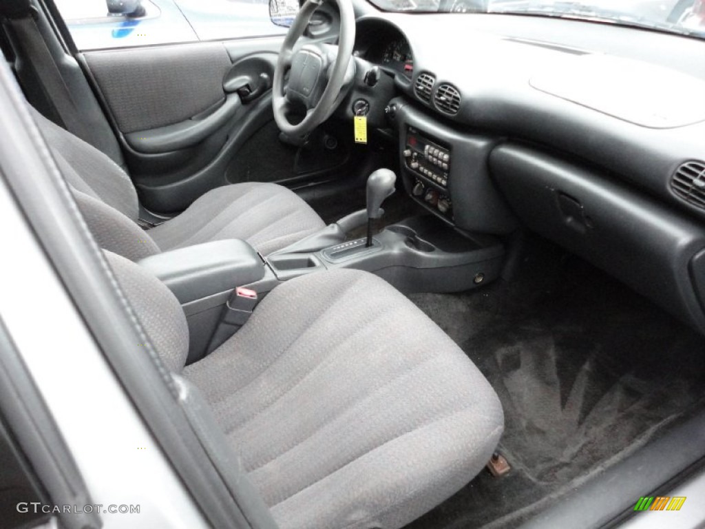 Graphite Interior 2002 Pontiac Sunfire SE Sedan Photo #54847234