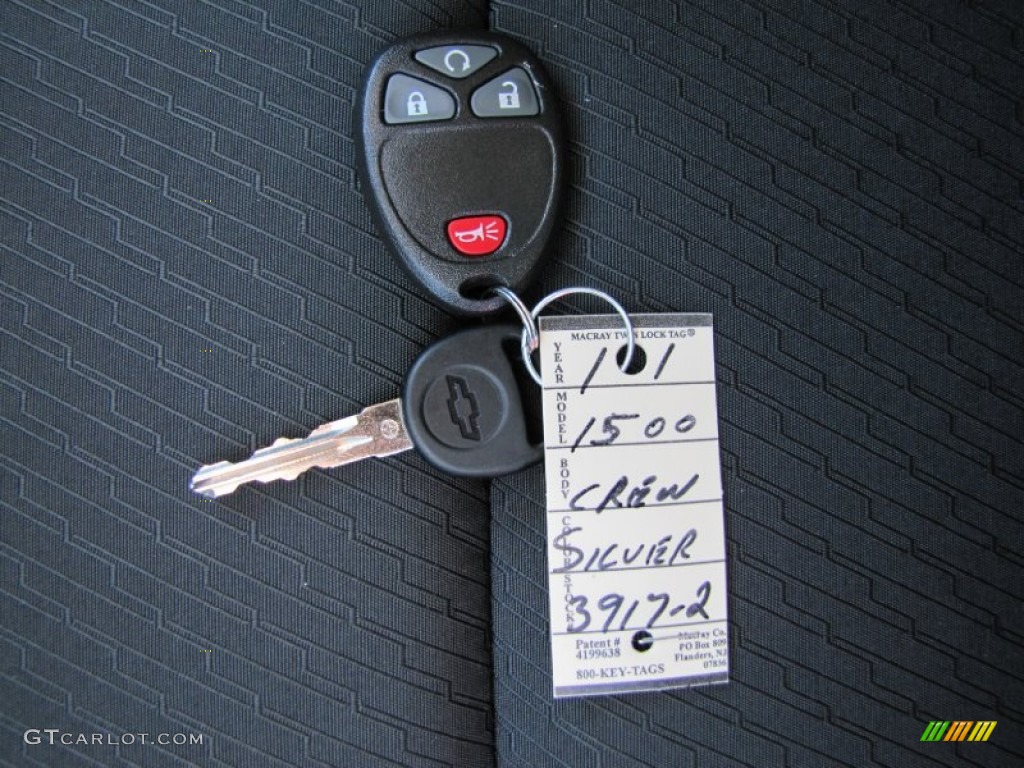 2011 Chevrolet Silverado 1500 LT Crew Cab 4x4 Keys Photo #54847513