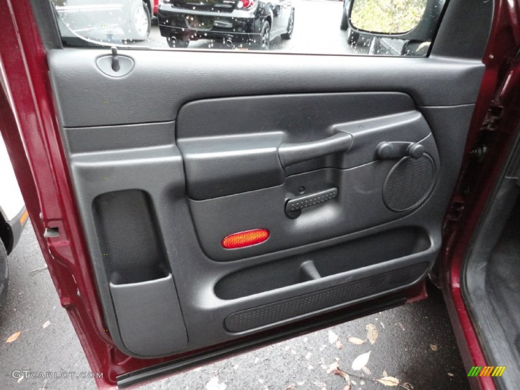2002 Ram 1500 ST Regular Cab - Dark Garnet Red Pearlcoat / Dark Slate Gray photo #8