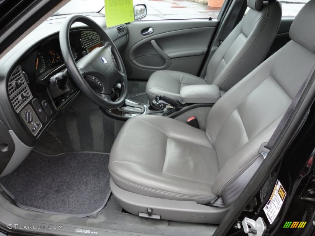 Granite Gray Interior 2004 Saab 9-5 Arc Sedan Photo #54848089