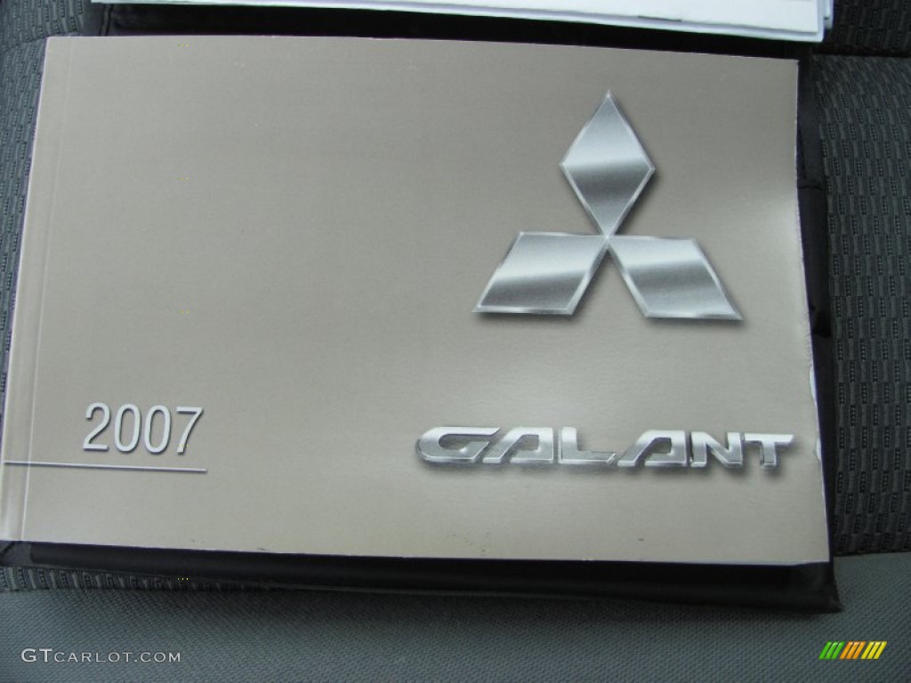 2007 Galant ES - Liquid Silver Metallic / Gray photo #4