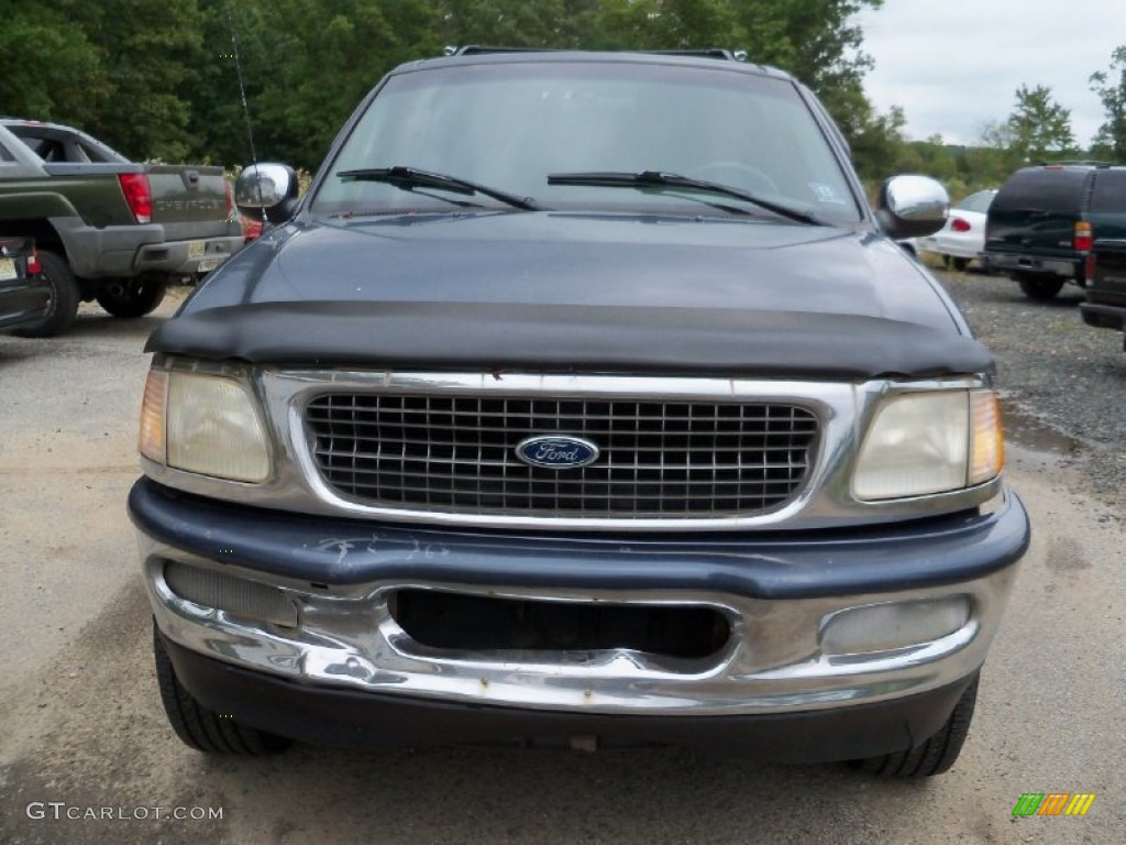 1998 Expedition XLT 4x4 - Medium Wedgewood Blue Metallic / Medium Graphite photo #1