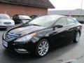 2011 Midnight Black Hyundai Sonata SE  photo #1