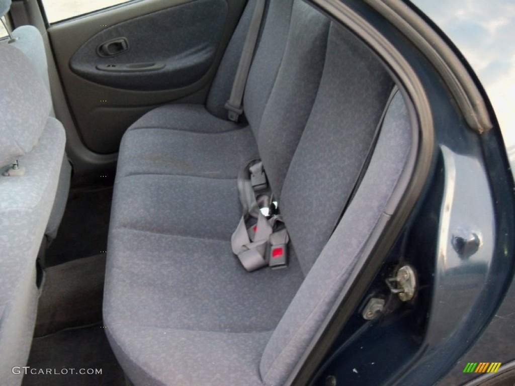 2000 Elantra GLS Sedan - Ebony Black / Gray photo #10