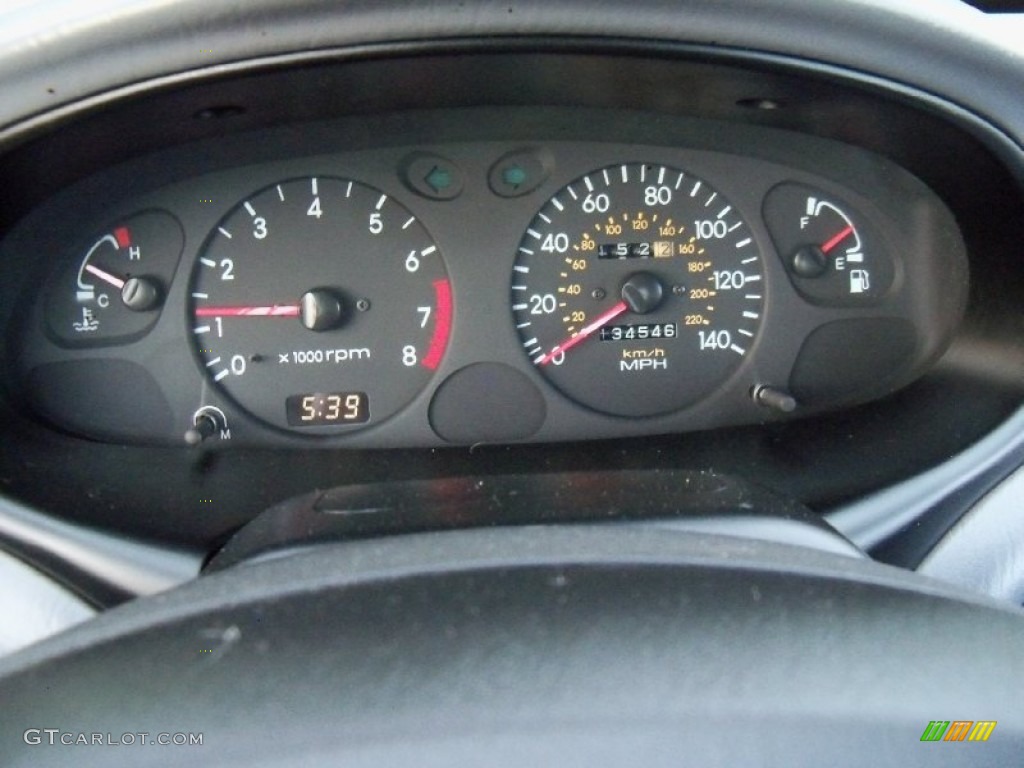 2000 Elantra GLS Sedan - Ebony Black / Gray photo #16