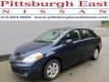 2009 Blue Onyx Nissan Versa 1.8 SL Sedan  photo #1