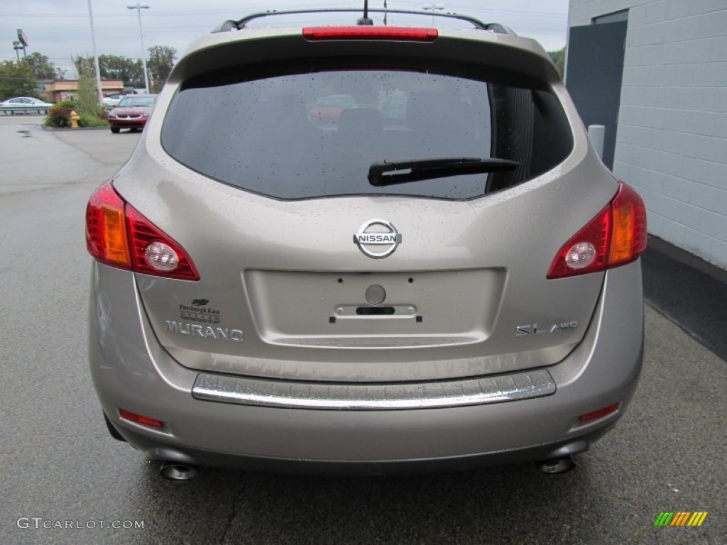 2009 Murano SL AWD - Saharan Stone Metallic / Beige photo #3