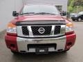 2008 Red Brawn Nissan Titan SE Crew Cab 4x4  photo #6