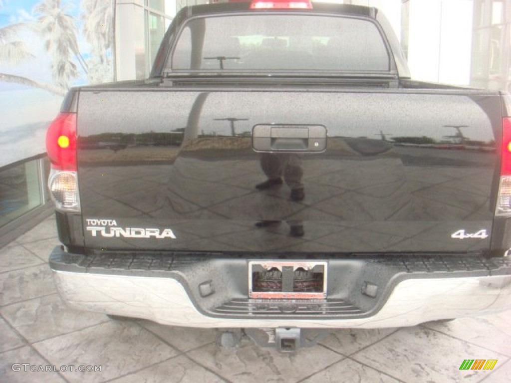 2007 Tundra Limited CrewMax 4x4 - Black / Graphite Gray photo #5