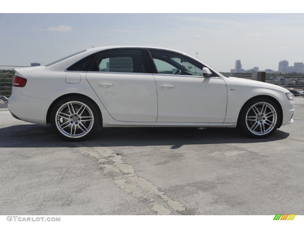 Ibis White 2010 Audi A4 2.0T quattro Sedan Exterior Photo #54853186
