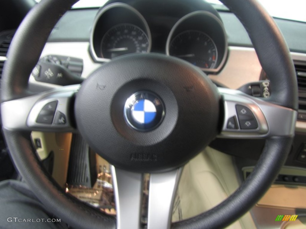 2005 Z4 2.5i Roadster - Toledo Blue Metallic / Dark Beige photo #8